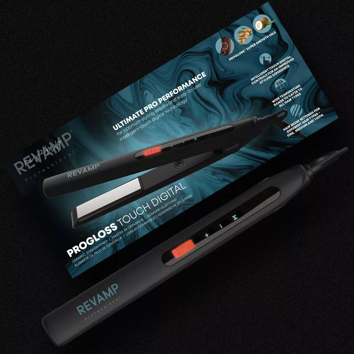 Выпрямитель Revamp Progloss Touch Digital Photo 7