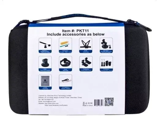 Puluz PKT11 accessory set for sports cameras Photo 2