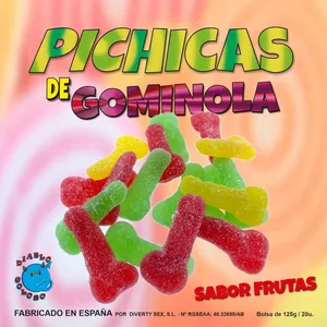 DIABLO PICANTE - GUMMY PENIS FRUITS WITH SUGAR