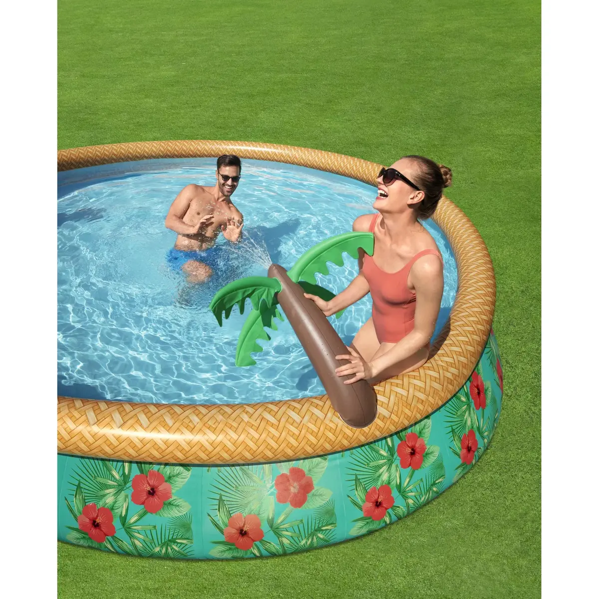 Rāmja/uzpūšamais baseins Bestway Fast Set 15' x 33" Photo 13