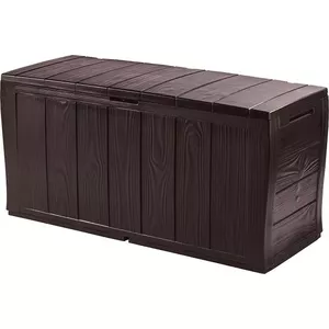 Storage box Keter Sherwood Rectangular Resin Brown 270L 1170mm