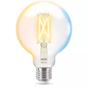 Smart bulb WiZ Filament Globe clear 6.7W G95 E27 Wi-Fi Transparent