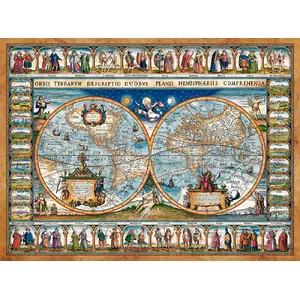 Пазл Castorland 200733 — Карта мира 1639, 2000 деталей, ширина 920 мм