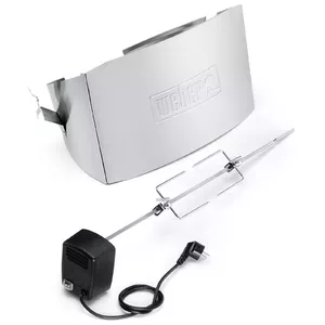 Rotisserie Weber 17524 Stainless Steel Outdoor Barbecue Grill Accessory