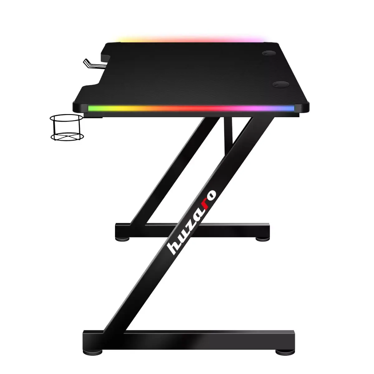 Стол Huzaro Hero 2.5 Black — игровой/домашний офис Photo 2