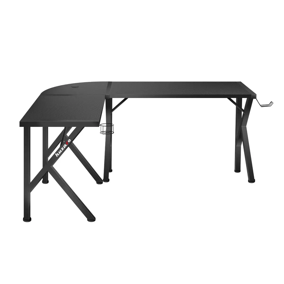 Угловой игровой стол Huzaro Hero 6.3 Black Photo 2