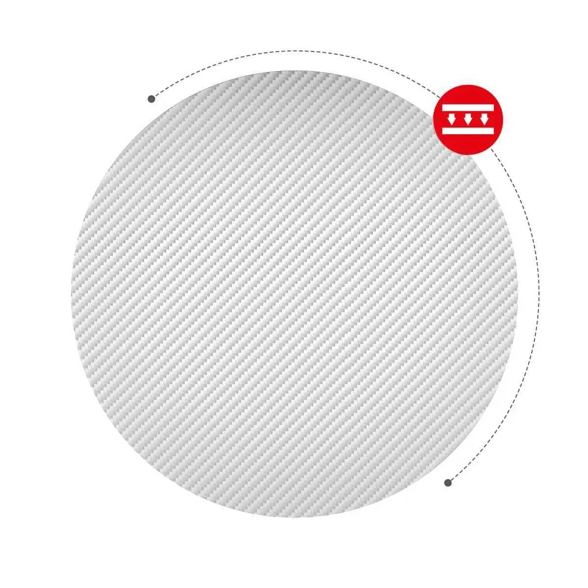 Угловой стол Huzaro Hero 6.3 White L‑образный Photo 8