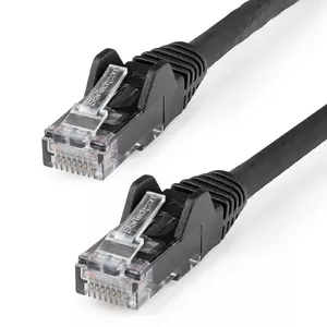 Кабель Ethernet StarTech.com 10м CAT6 LSZH 10 Гбит 650МГц 100Вт PoE RJ45 Черный