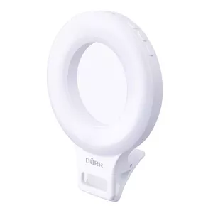 Gredzenveida lampa Dorr SLR-9 60 LED, 90 lm, 2 W, 600 mAh, Ø 5,5/9,5 cm, USB