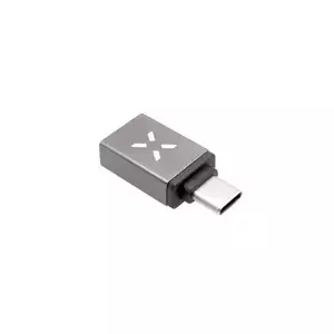 USB-A to USB-C Fixed Cable FIXED FIXA-UC-GR, 1 m, gray