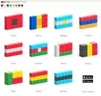 Магнитный конструктор PIXIO 30105 3D‑пазл Photo 3