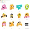 PIXIO Mini Monsters 40102 магнитный 3D конструктор Photo 3