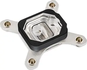 Water block Aqua-Computer cuplex kryos NEXT RGBpx schwarz LGA 1700 — Acryl/Nickel