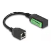 DeLOCK RJ45 kabelis Cat.5e jack uz termināla bloku adapteri Photo 2