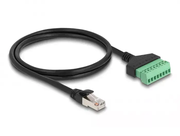 DeLOCK RJ45 Kabeļa Cat.6 spraudnis uz termināla bloku adapteris Photo 2