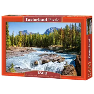 Пазл Castorland Athabasca River Jasper National Park Canada, 1500 элементов, пейзаж, ширина 470 мм