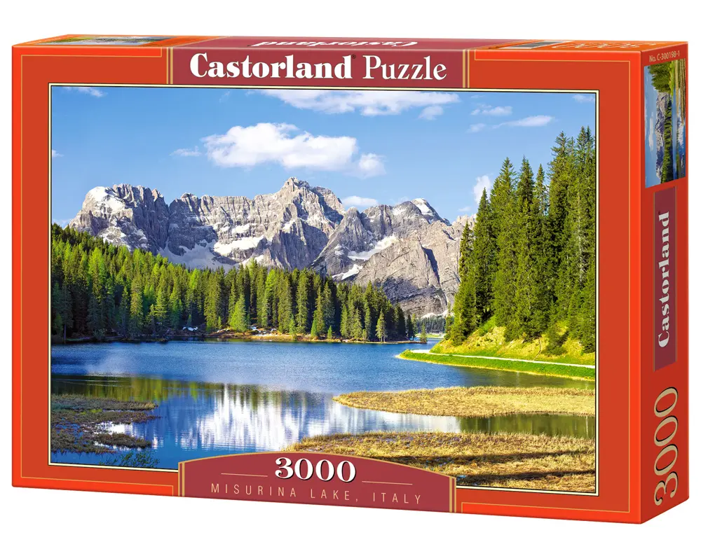 Castorland Misurina ezers, Itālija Puzle 3000
