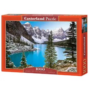 Пазл Castorland The Jewel of the Rockies, Canada — 1000 деталей, пейзаж, ширина 680 мм