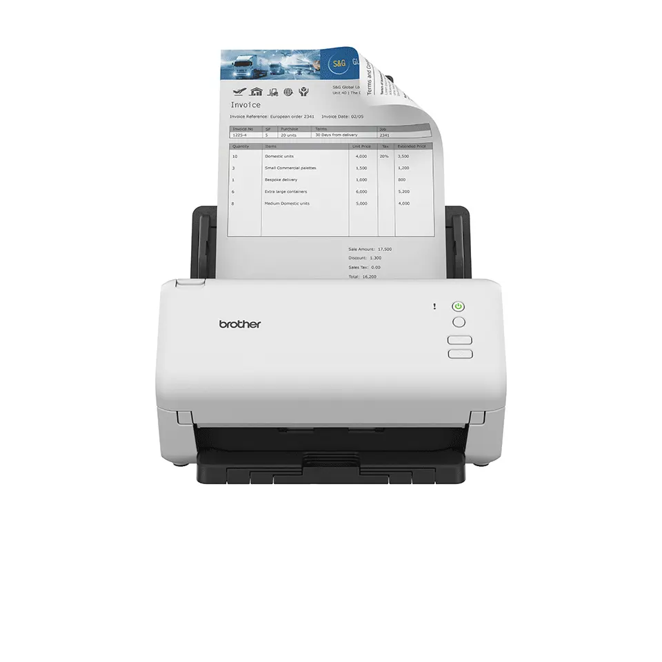 Brother ADS-4100 ADF Skeneris A4 Dupleksais