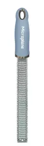 Rasp grater Microplane Zester, stainless steel blade, blue handle, 35×30×325 mm