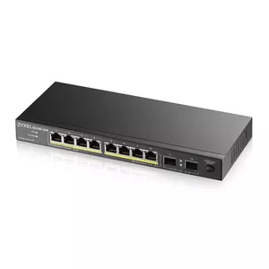 Zyxel GS1100-10HP v2 Неуправляемый Gigabit Ethernet (10/100/1000) Питание по Ethernet (PoE) Черный