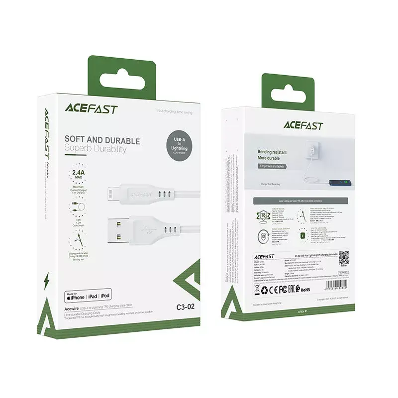 Acefast кабель Lightning–USB C3-02-A-L 1,2 м Photo 5