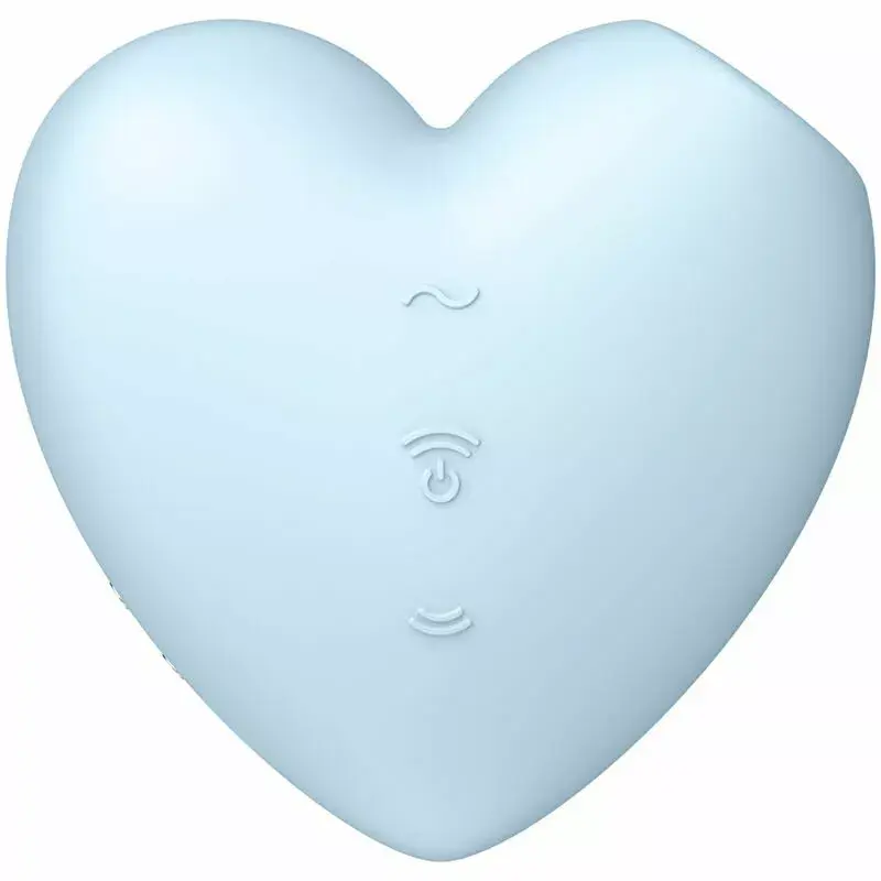 Air Pulse stimulator Satisfyer Cutie Heart Blue D-231776 Photo 2