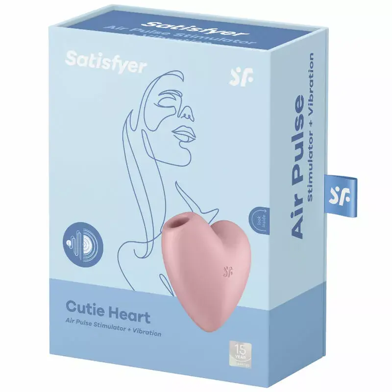 Air Pulse Satisfyer Cutie Heart silicone vibrator Photo 4