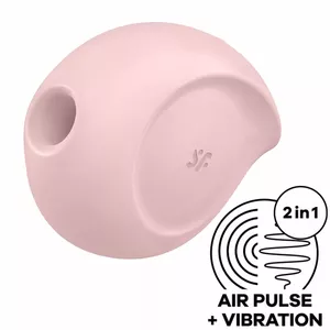 Vibrators Satisfyer Silikons Rozā