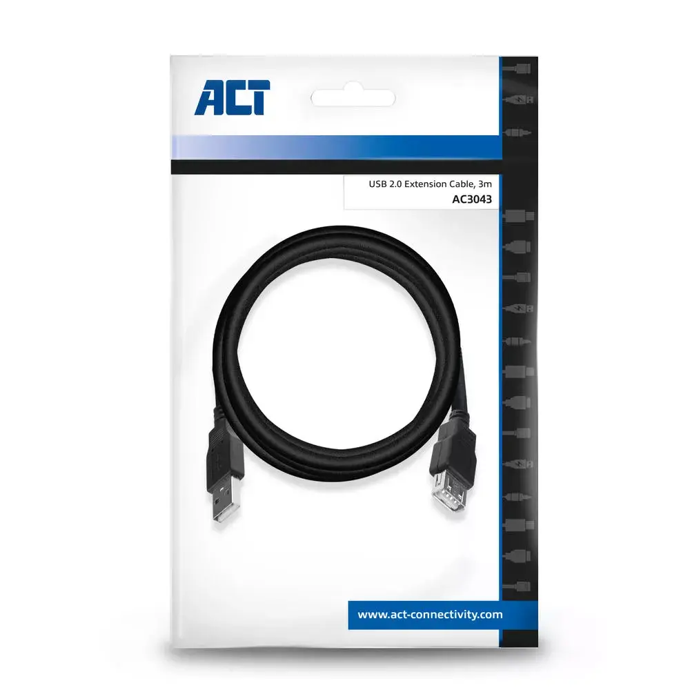 USB 2.0 extension cable ACT AC3043 Photo 3