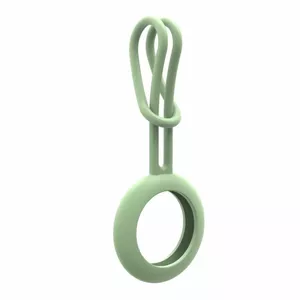 ILike  
         
       AirTag Silicone Keychain Loop Case 
     Green