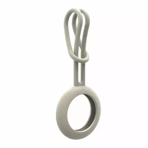 ILike  
         
       AirTag Silicone Keychain Loop Case 
     Gray