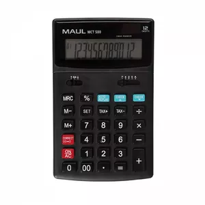 MAUL MCT 500 calculator Pocket Display Black