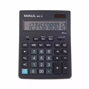 MAUL MXL 12 calculator Desktop Display Black