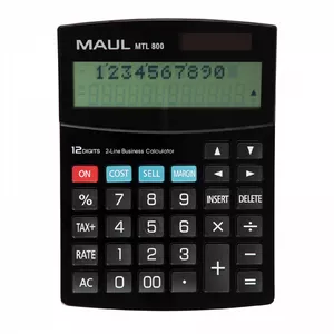 MAUL MTL 800 calculator Desktop Display Black