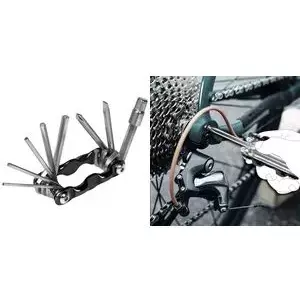LogiLink Bike WZ0071 Mini Folding Tool 9-in-1