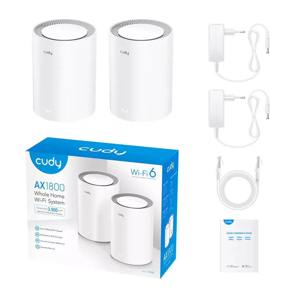 Mesh system Cudy AX1800 Photo 3