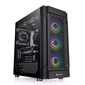 PC Case Thermaltake Versa T27 TG ARGB Midi Tower Black