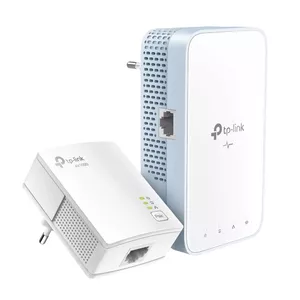 TP-Link TL-WPA1000 KIT tīkla adapteris PowerLine 1000 Mbit/s Ethernet/LAN savienojums Wi-Fi Balts 2 pcs