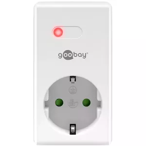 Remote Controlled Socket Goobay Safety Socket White CE GS