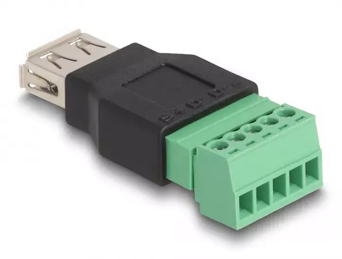 DeLOCK USB 2.0 Type-A female to Terminal Block Adapter Photo 2