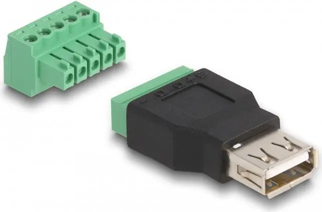 DeLOCK USB 2.0 Type-A sieviešu
