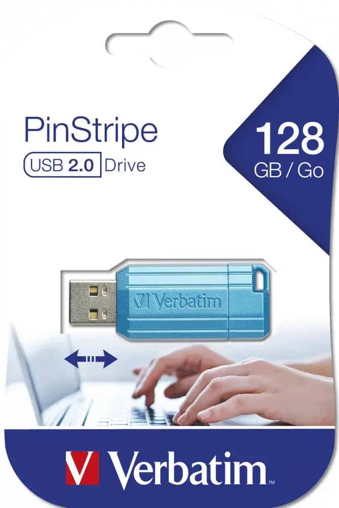 VERBATIM PinStripe 128 GB USB Type-A 2.0 Photo 3