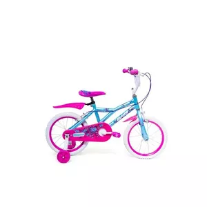 Bērnu velosipēds HUFFY So Sweet 16" Sky Blue — 16" riteņi, viena pārnesuma, kāju bremze