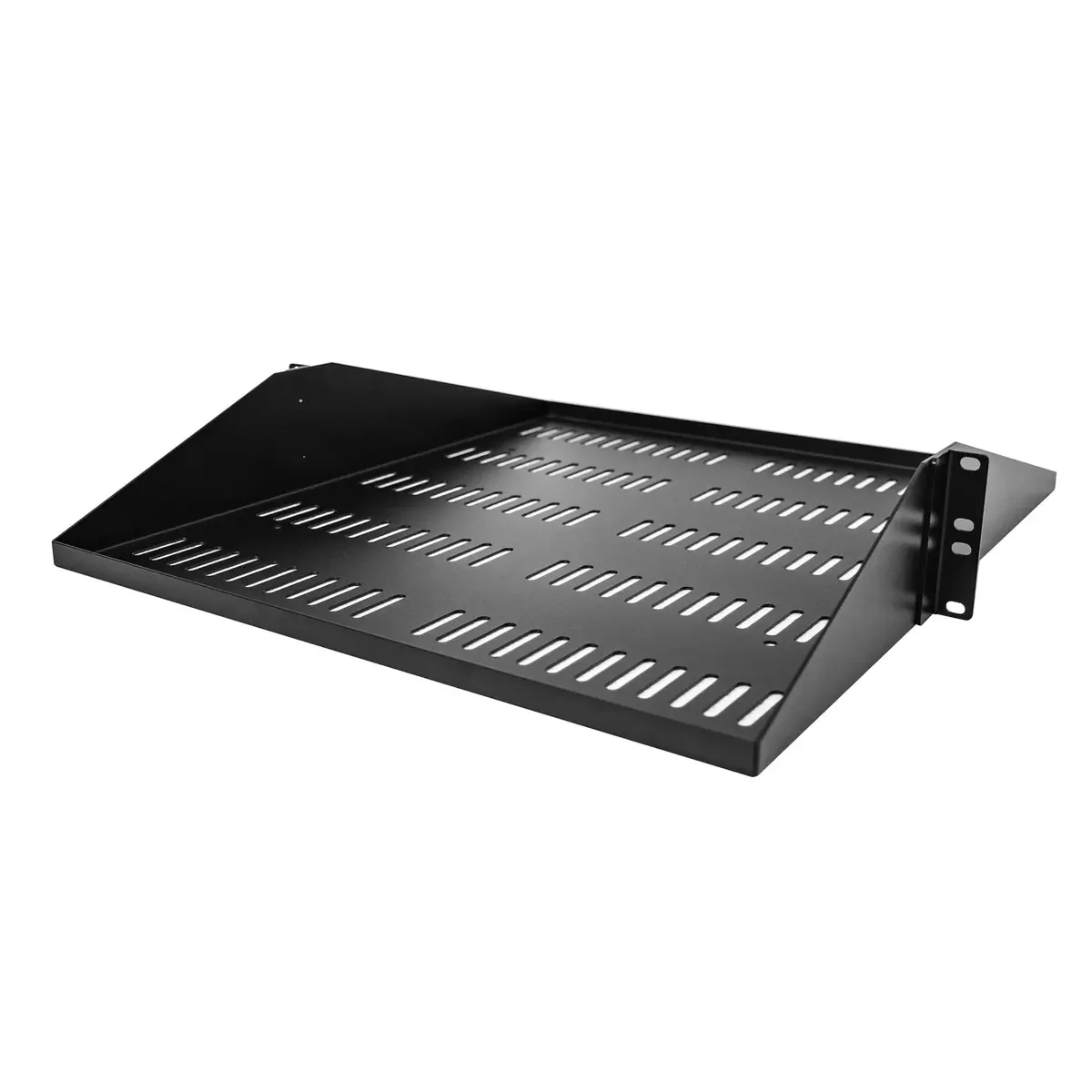 StarTech 2U Center Mounted Universal Vented Rack Shelf Photo 2