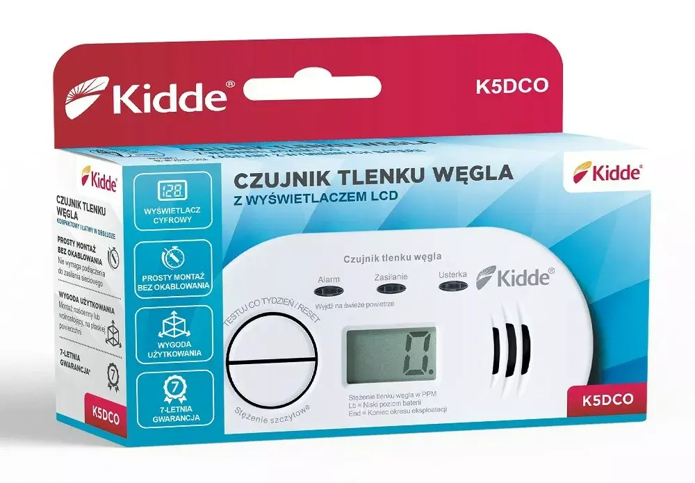 KIDDE K5DCO CO detektors Photo 6