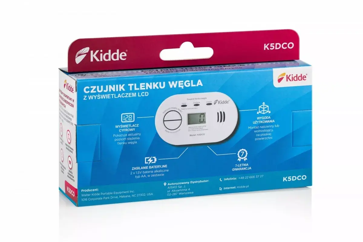 KIDDE K5DCO CO detektors Photo 7