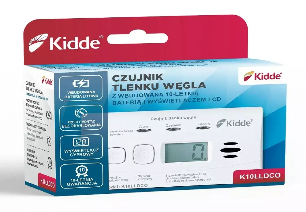 Детектор CO KIDDE K10LLDCO Photo 6