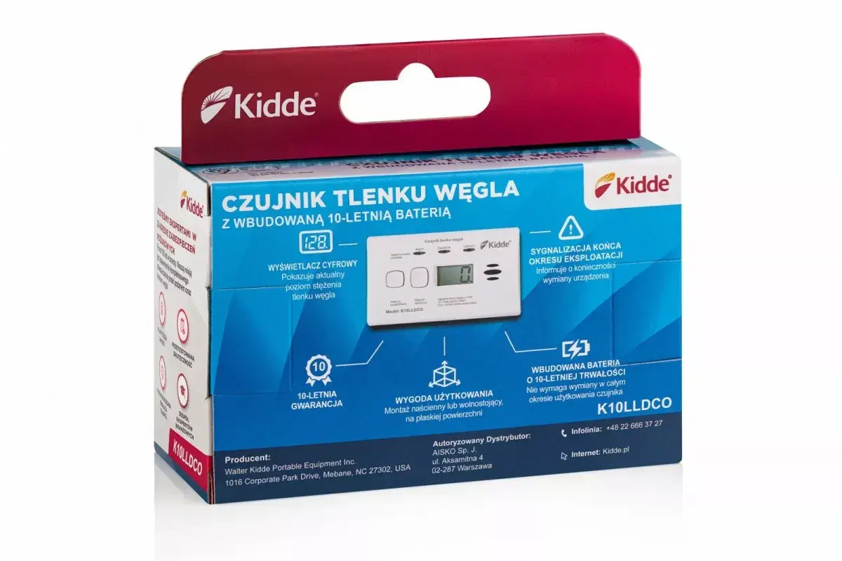 Детектор CO KIDDE K10LLDCO Photo 7