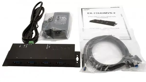 USB Hub EXSYS EX-1184HMVS-2 Photo 2